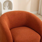 Lot de 2 fauteuils d'appoint pivotants à 360° SEYNAR Modern Glam Rembourrés