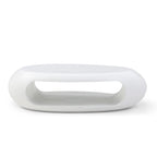 Table basse ovale moderne