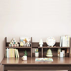 Bureau d'enfant Table d'enfant Bureau d'ordinateur en bois avec étagère - S.O.